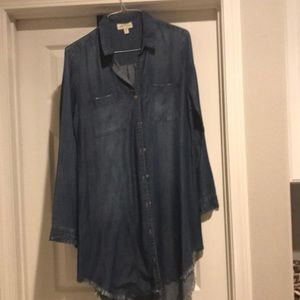 Anthropologie denim dress
